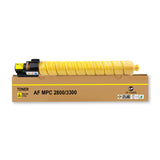 UP Compatible Toner Cartridge for MPC 2800/3300- Yellow